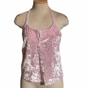 Victoria's Secret PINK Velvet Tank Top Size S